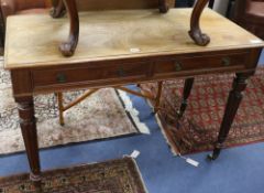 An early Victorian writing table