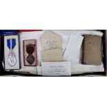 A cased of Masonic regalia