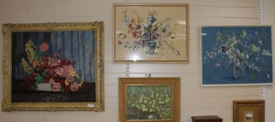 Barbara Crowe2 watercolourStill lifes, signed, another by A. V. Coverley Price and the other