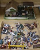 A lead farmyard set