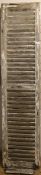 Pair of painted shutters W.50cm