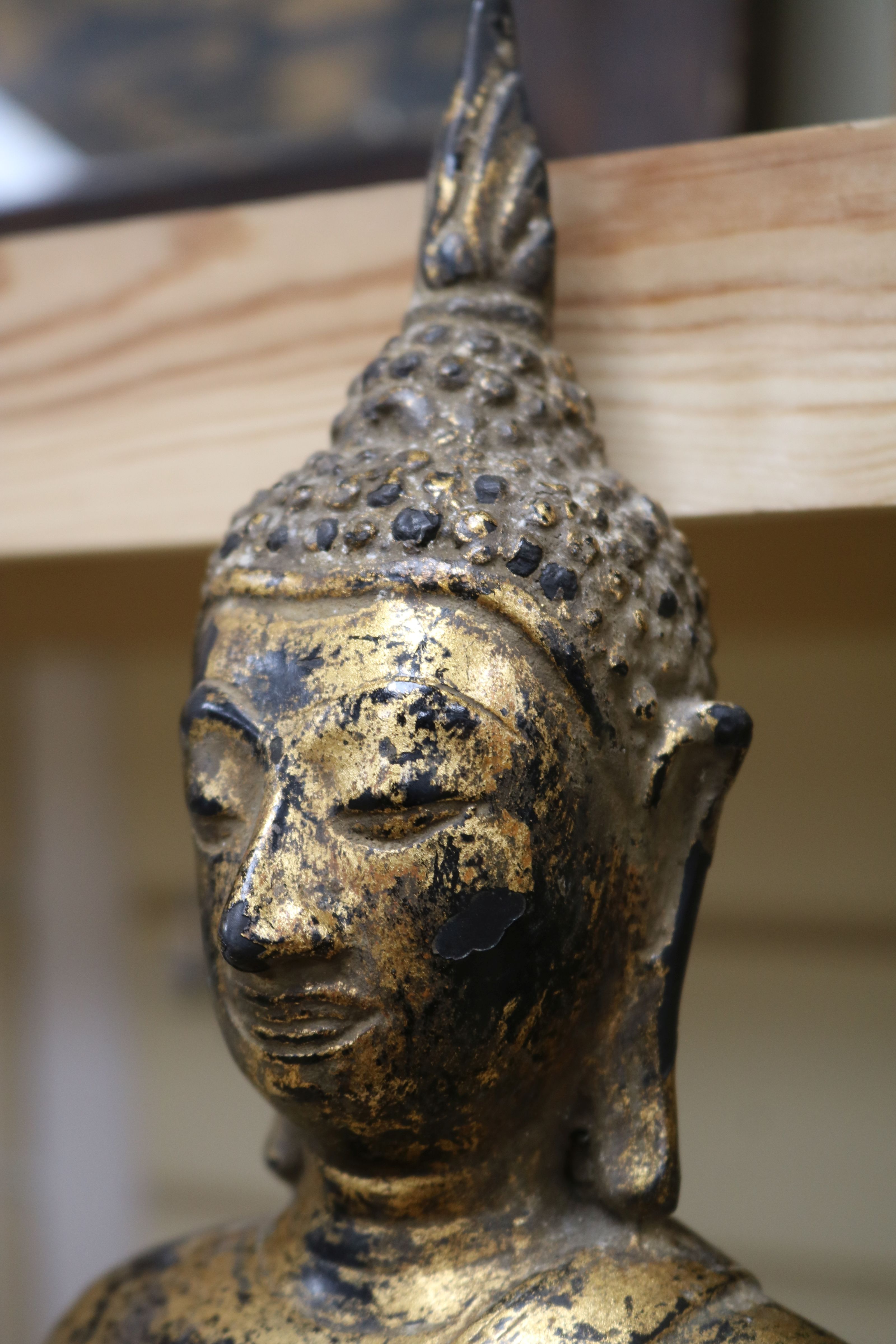 Two Thai bronze figures of Buddha - Bild 5 aus 7