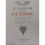 Two volumes of "L'Album de la Guerre 1914-1919