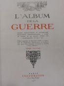Two volumes of "L'Album de la Guerre 1914-1919