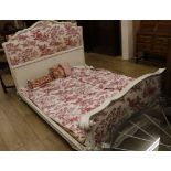 A French bed and sundries W.160cm