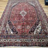 A Hamadan carpet 285cm x194cm