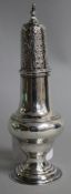 A George III silver pepperette by Charles Hougham, London, circa 1770,
