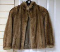 A mink fur jacket