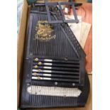 A Dienst's Triumph autoharp 52cm