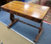 A William IV rosewood centre table W.98cm