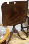 A George III mahogany tripod table W.59cm
