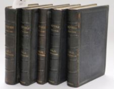 The Holy Bible - The Bible in English, 5 vols, black calf, Cambridge 1881-85