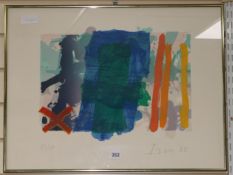 Albert Irvin (1922-2015), limited edition print, untitled, 42/108, overall 46 x 60cm