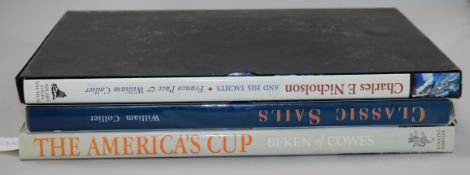 Beken of Cowes, 'The Americas Cup', published by Beken of Cowes, 1990, quarto. d.w. Franco Pace