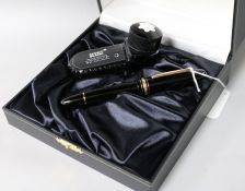 A Montblanc Meisterstuck 'Flagship' fountain pen, no. 149, model no. 10576, serial no. CX2509708,