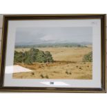 John Rundle, watercolour, Southerly National Park, New Zealand, signed and dated '85, 38 x 56cm