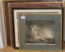 A group of five assorted 18th / 19th century engravings, including after Hogarth