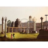 H. Merke and Harraden after James Hunter6 coloured aquatintsA Moorish Mosque at Bangalore, The South