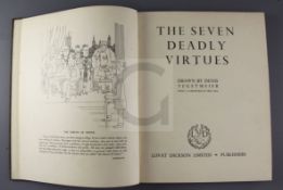 Gill, E and Tegetmeier, D - The Seven Deadly Virtues, signed, limited edition 89/250