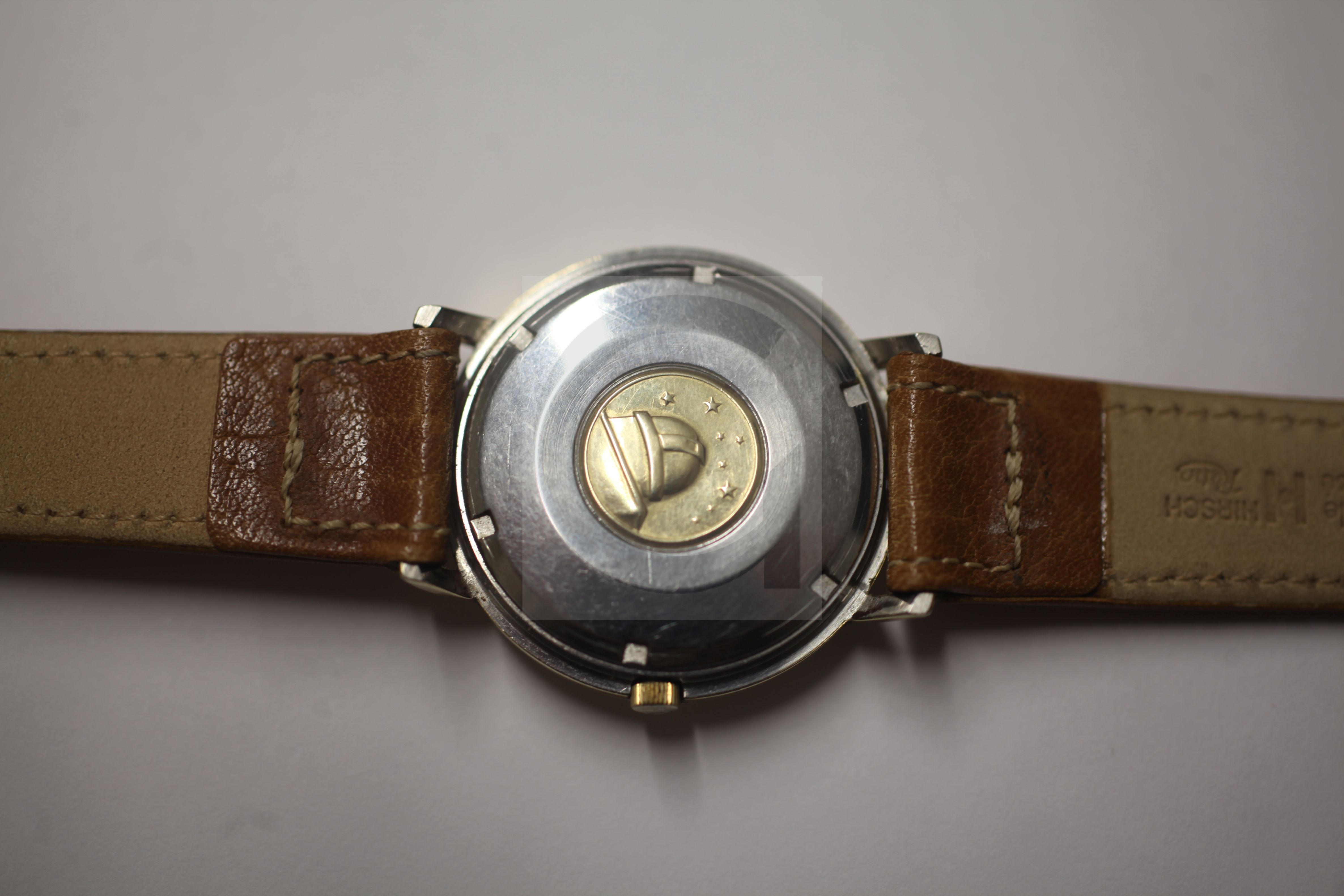 A gentleman's mid 1960's steel and gold plated Omega Seamaster Constellation automatic wrist - Image 3 of 3