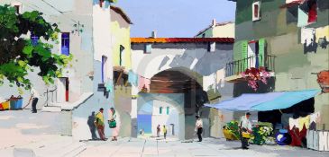 § Cecil Rochfort D'Oyly John (1906-1993)oil on canvasSt Paul de Vence, near Nicésigned and inscribed