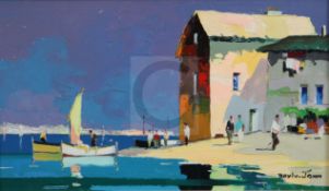 Cecil Rochfort D'Oyly John (1906-1993)oil on boardLes Martigues, near St Tropezsigned and