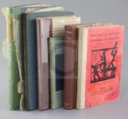 Six assorted works illustrated by Eric Gill and others, see internet for full listing