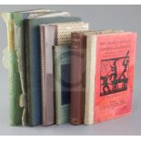 Six assorted works illustrated by Eric Gill and others, see internet for full listing