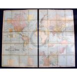 Johnston (W & A. K.), Commercial Chart of the World on Mercator's Projection from the Latest and