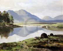 § Maurice Canning Wilks (1910–1984)oil on canvasLough, Derry Clave, Connemarasigned16 x 20in.