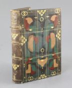 Brooke, Rupert - The Collected Poems, 8vo, with coloured morocco geometric Art Deco binding by Sybil