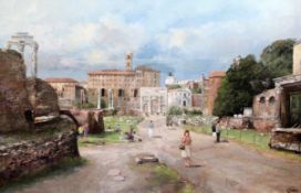 Clive Madgwick (1934-2005)oil on canvas'Scapla Roma'signed24 x 35in.