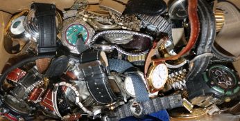 A quantity of assorted wrist watches.