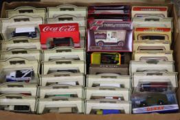 A collection of boxed diecast cars mostly Lledo 'Days Gone'