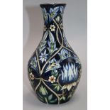 A Moorcroft vase decorated by Rachel Bishop height 20cm with box