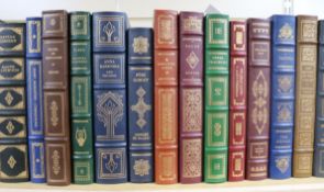 The Franklin Library Heirloom Library of the World's Greatest Books, 50 quarter leather-bound gilt-