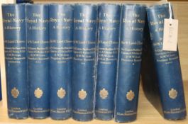 Laird Clowes, Sir W - 'The Royal Navy A History', 1899, 7 vols