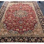 A Tabriz style carpet 310 x 235cm