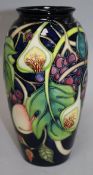 A Moorcroft fruit pattern vase height 23cmFrom the estate of the late Sheila Farebrother.