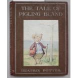 Potter, Beatrice - The Tale of Pigling Bland, 1st edition, original boards, 16mo, with frontis and
