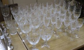 A part suite of Waterford glassware and sundry glassesFrom the estate of the late Sheila