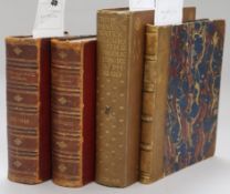 Cruickshank, George - The Comic Almanack, 2 vols (1835-43 and 1844-1853) and 2 others,