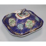 An Ironstone vegetable tureen and cover