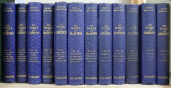 Shakspeare, William (Shakespeare) - The Works, 12 vols, 12mo, Knight's Cabinet edition, Chambers,