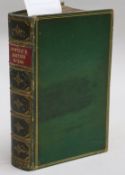 Bewick, Thomas - A History of British Birds, 2 vols in 1, 8vo, green morocco gilt, rebound by