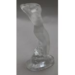 A Lalique glass figure 'Chrysis' height 24cmFrom the estate of the late Sheila Farebrother.