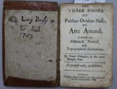 Ovid - The Three Books of Publius Ovidus Naso, de Arte Amandi translated, with historical,