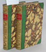 Buckingham, James Silk - Autobiography, 2 vols, 8vo, half calf with marbled boards, with portrait,