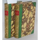 Buckingham, James Silk - Autobiography, 2 vols, 8vo, half calf with marbled boards, with portrait,