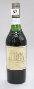 A bottle of Chateau Haut Brion 1967 Passac-Loegnan